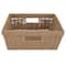Simplify Large Dutch Weave Shelf Storage Basket